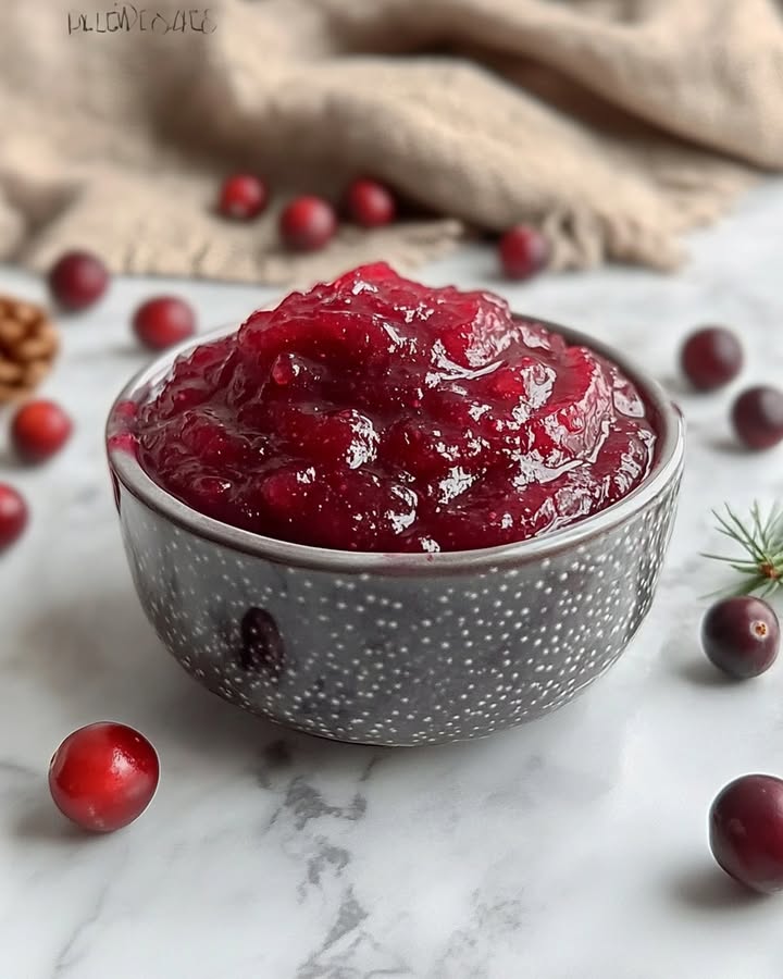 Perfecte Cranberry Saus
