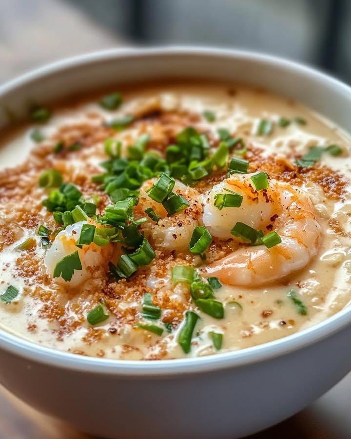 Pittige Kokos Garnalen Soep