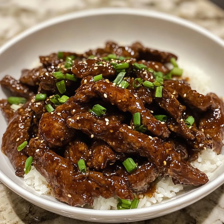 Plakkerige Honing Knoflook Rundvlees