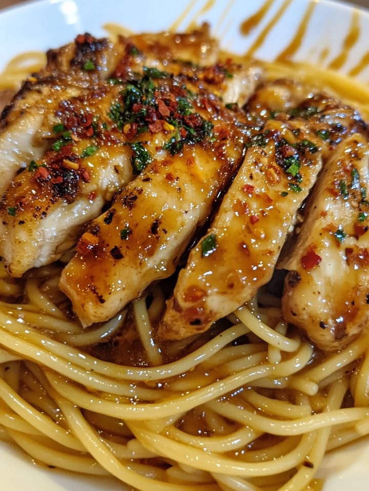 Snelle Knoflookboter Kip