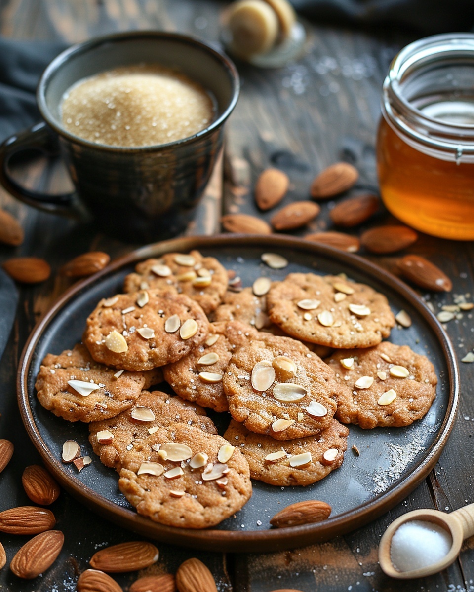Speculaas-koekjes met amandel en kardemom