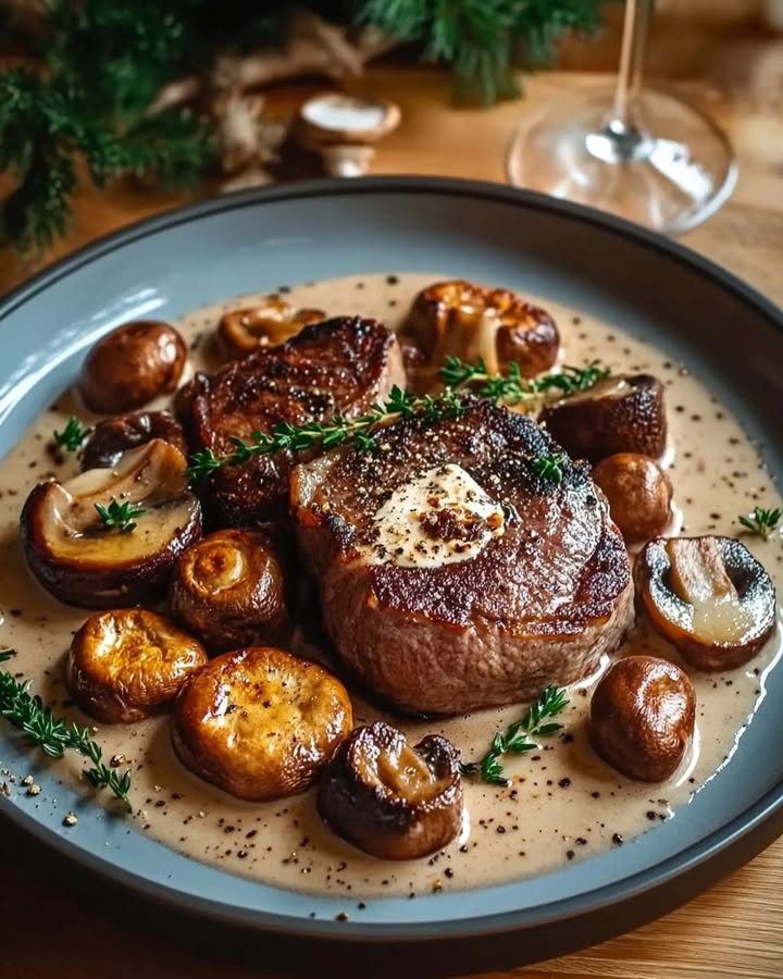 Varkensfilet Champignon Crème