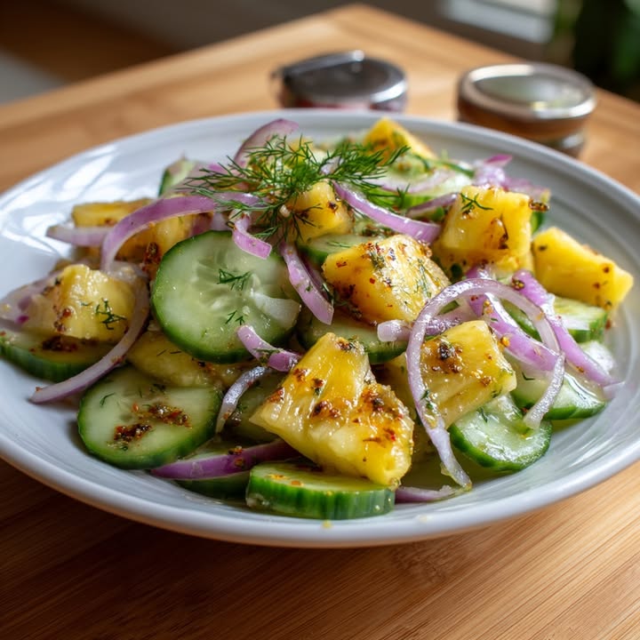Verfrissende Ananas Salade