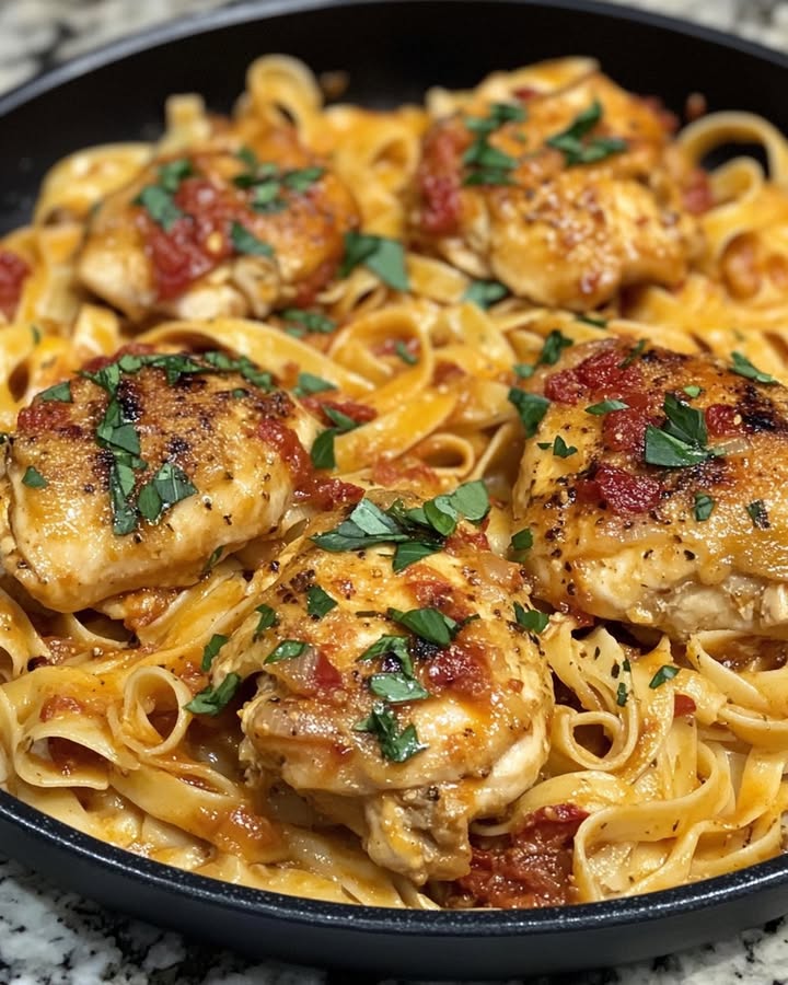 Verliefd Kippenpasta Recept