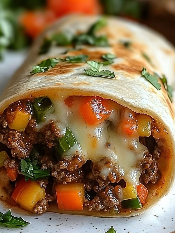Beef & Cheese Chimichanga