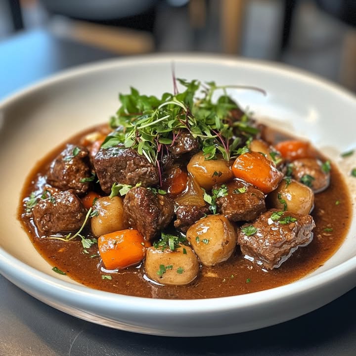 Boeuf Bourguignon Recept