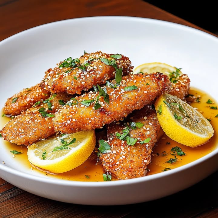 Croustillige Citroen Sesam