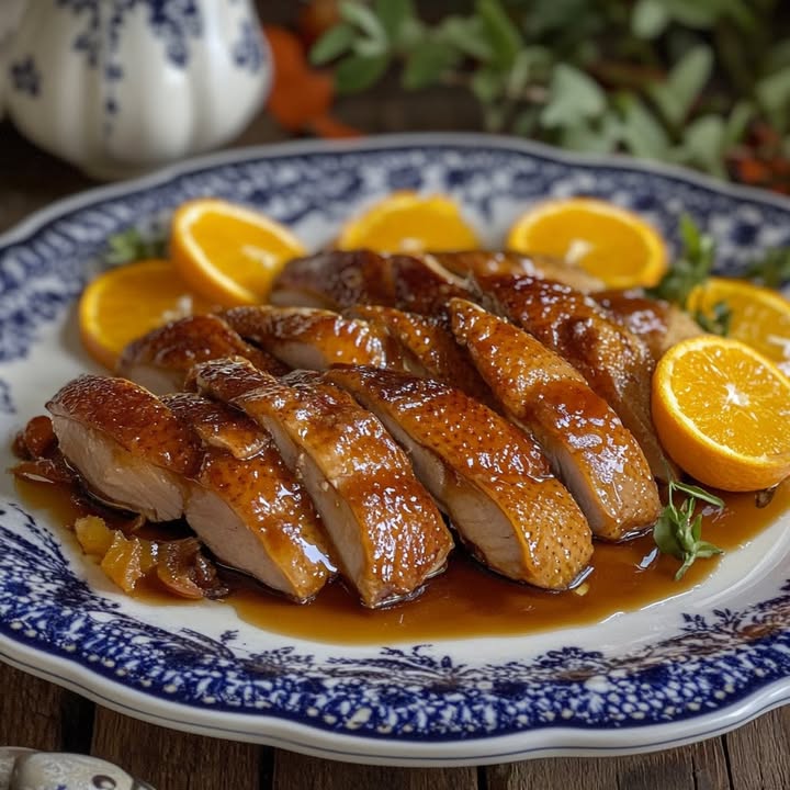 Eend met Sinaasappel