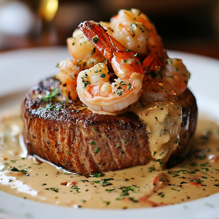 Filet Mignon Crevettes