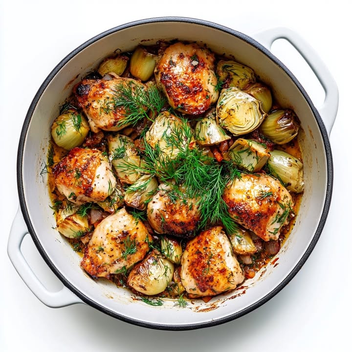 Geroosterd Kippenvlees Artisjokken