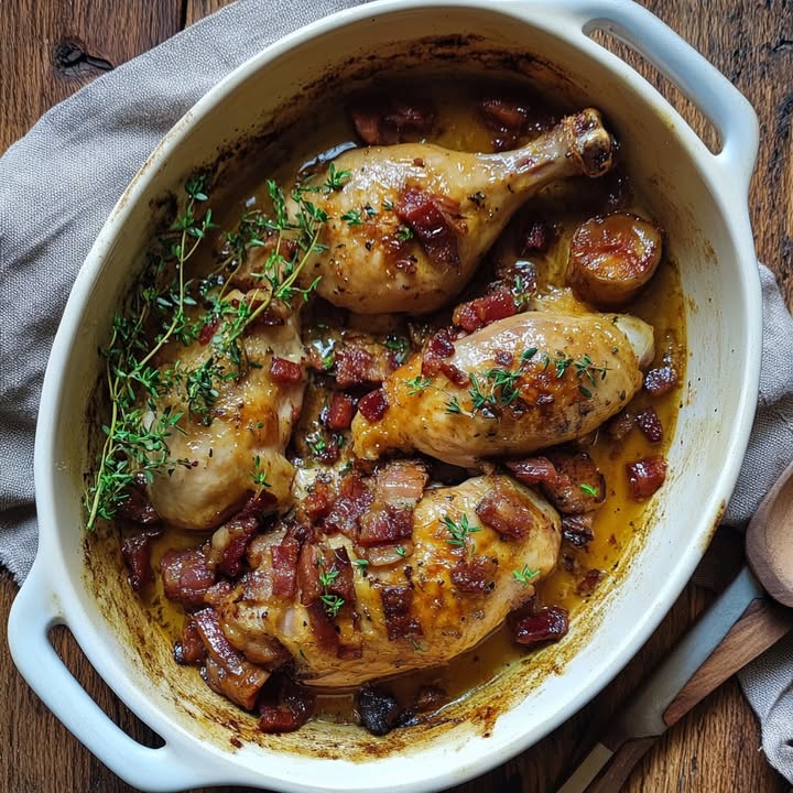 Kip Moutarde Lardons