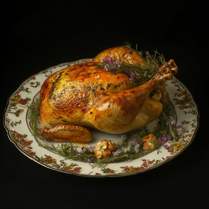 Kruidige Gepofte Kip