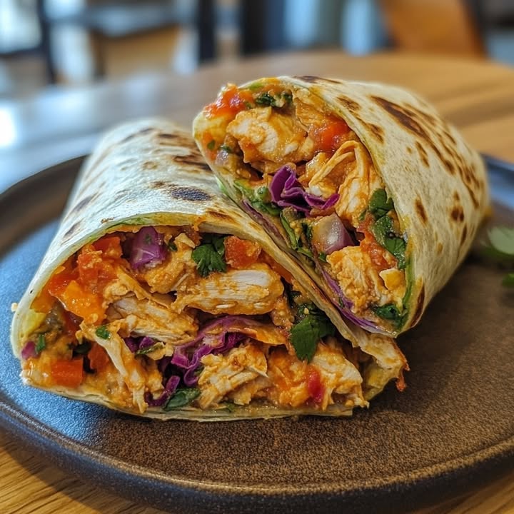 Kruidige Kip Wraps