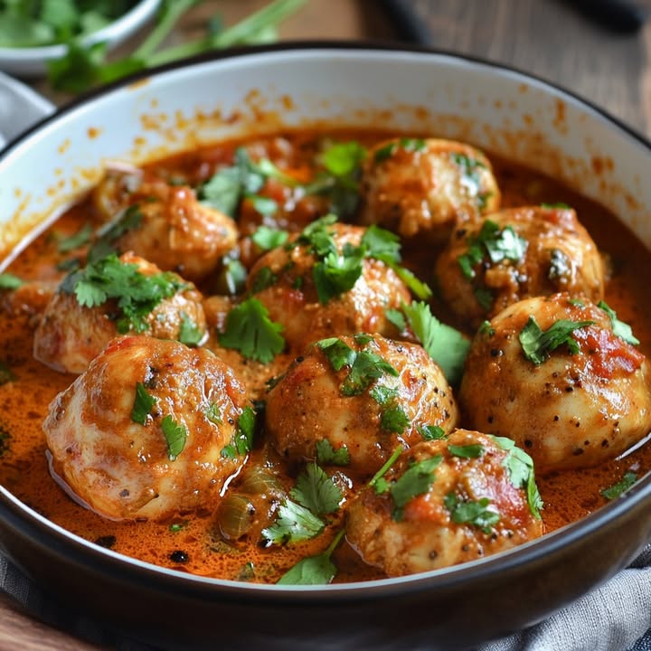 Kruidige Kipgehaktballen