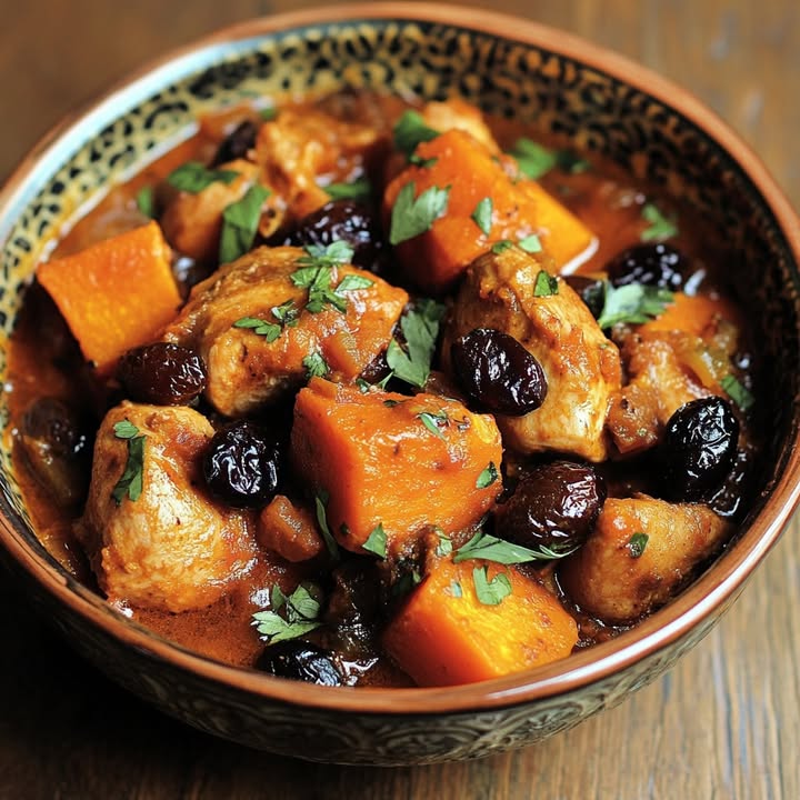 Kruidige Kipstajine Pruneaux