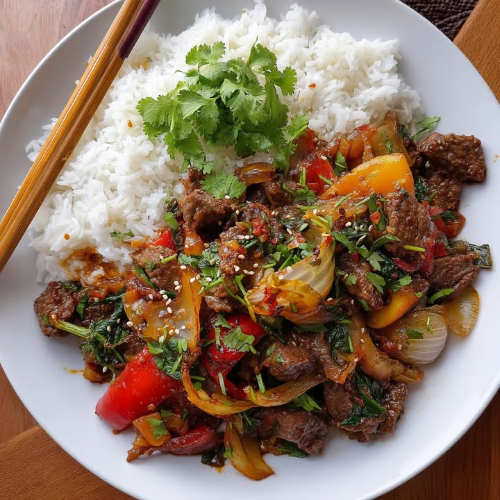 Kruidige Lamsroerbakschotel