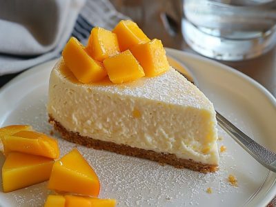 Heerlijke Mango Cheesecake Dessert: Een Zomerse Traktatie