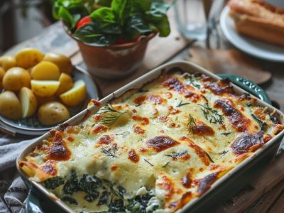 Heerlijke Ovenschotel met Spinazie en Kaas: Een Simpel recept voor elke dag