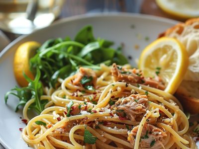 Lekker en Gezond: Pasta met Tonijn en Citroen