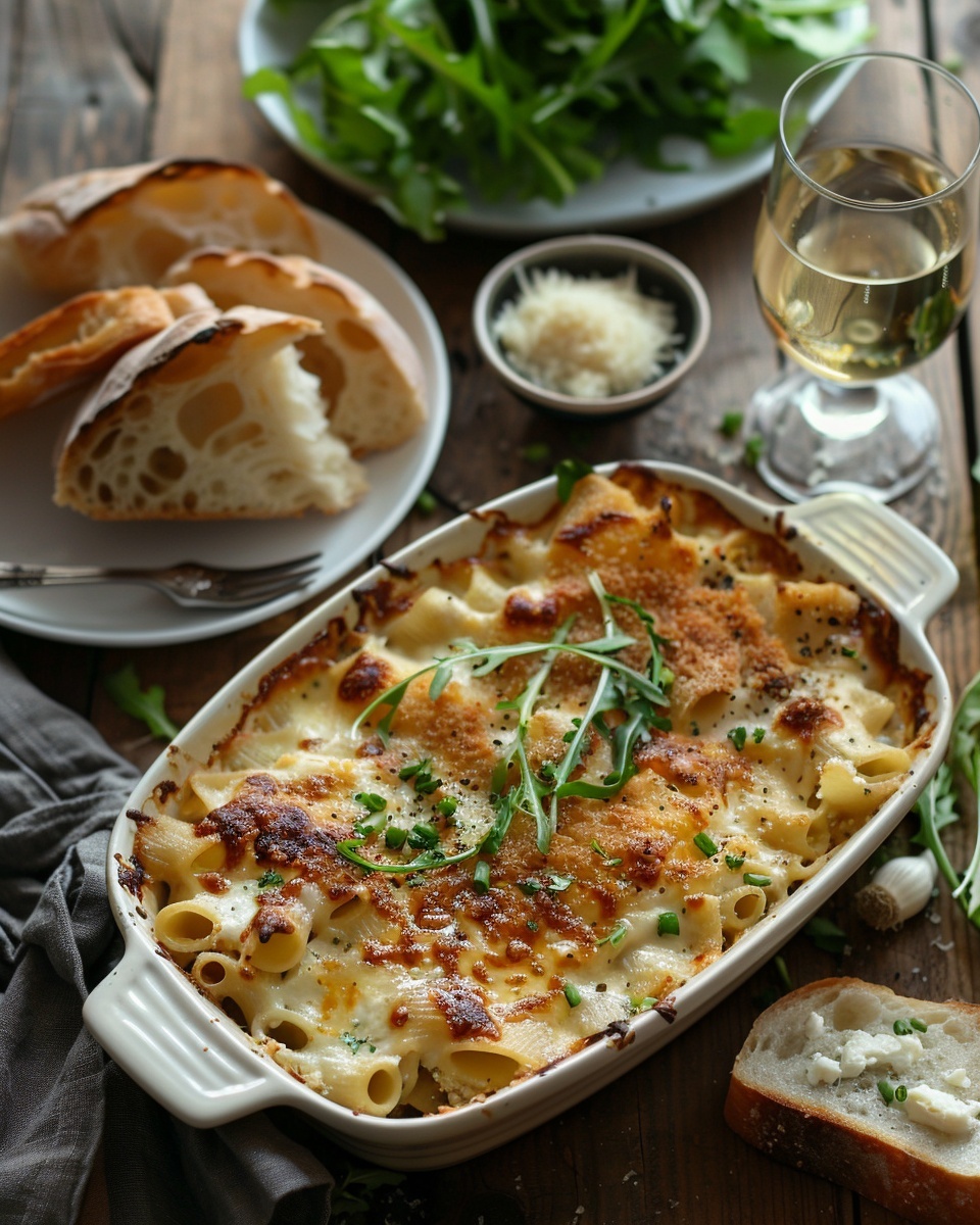 Pasta ovenschotel met tonijn