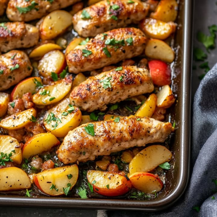 Saucisses Aardappel Appel