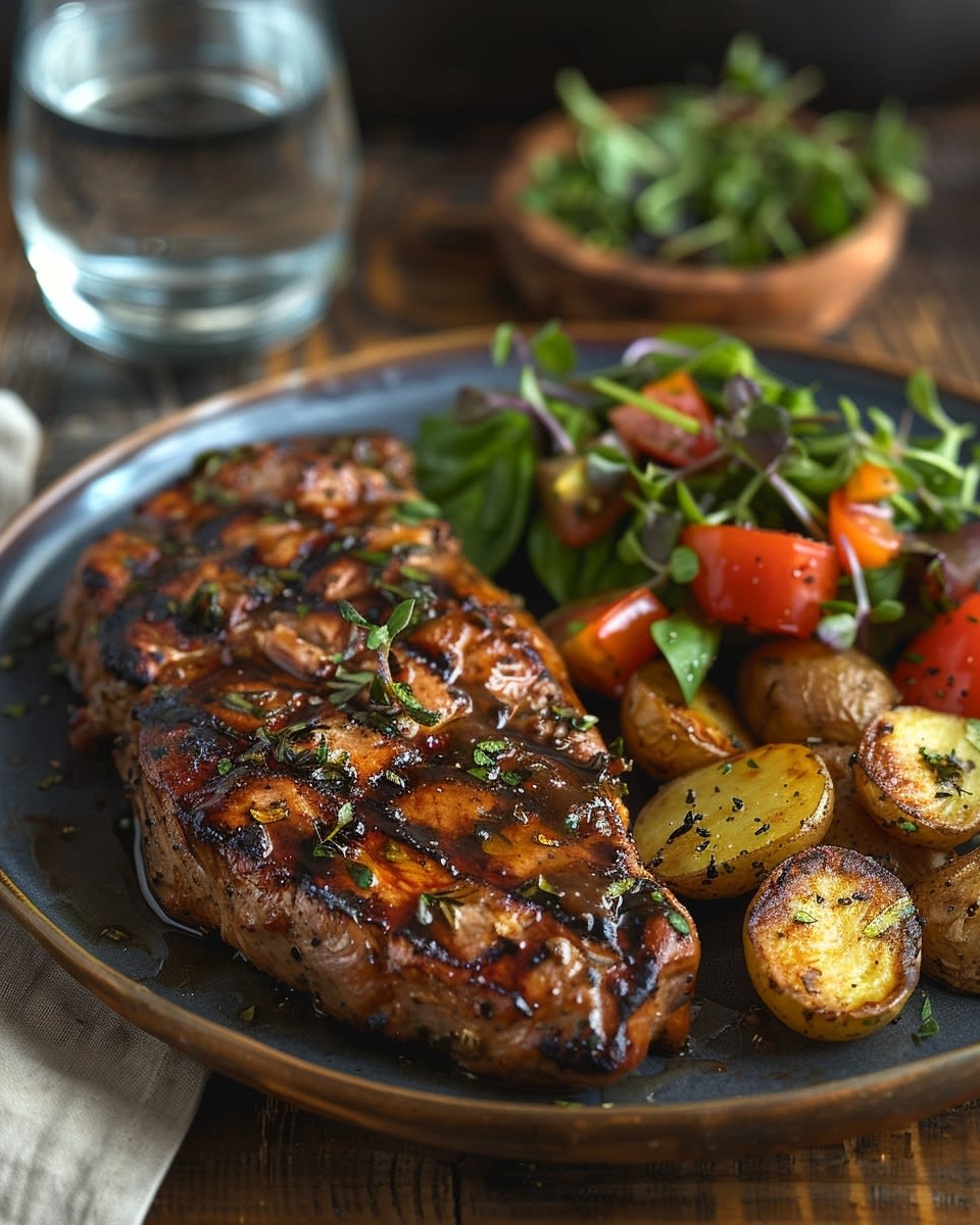 BBQ kipfilet met kruiden marinade