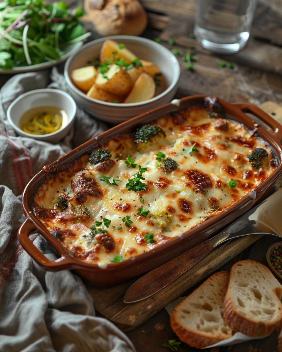 Broccoli ovenschotel met kaas