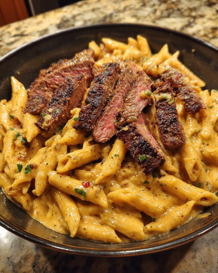 Cajun Steak Penne