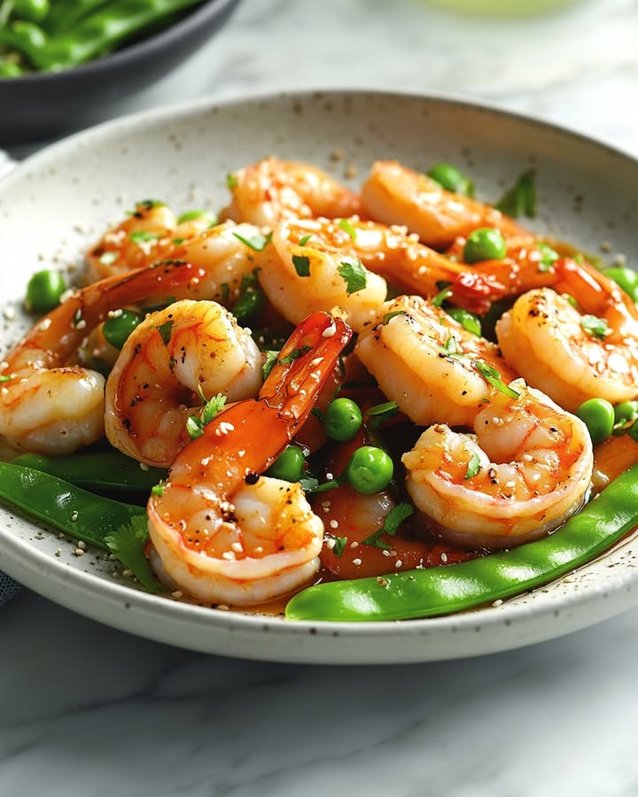 Garnalen Peulen Roerbak