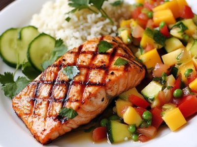 Grilled Zalm Mango: Snel & Smakelijk Recept