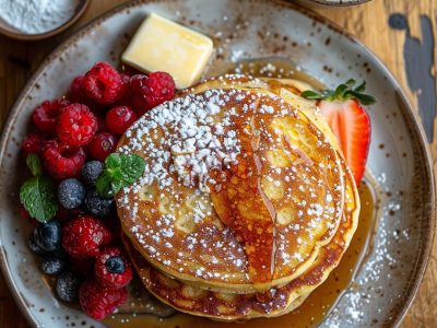 Klassieke Hollandse pannenkoeken met stroop: Een traditioneel genot