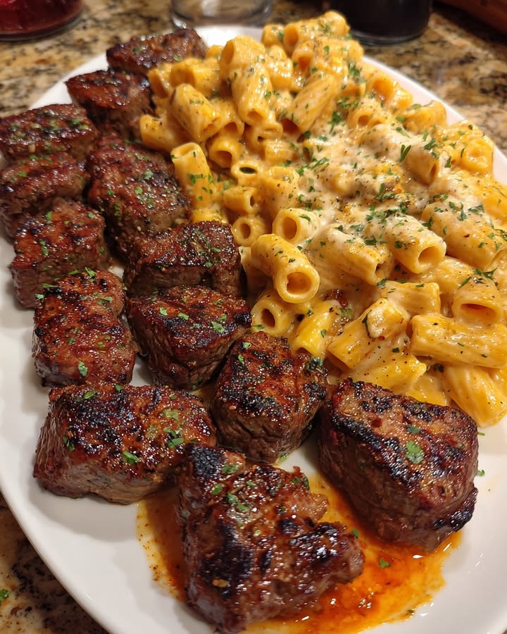 Knoflook Kruiden Steakbites