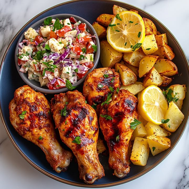 Kruidige Kippenpootjes Schotel