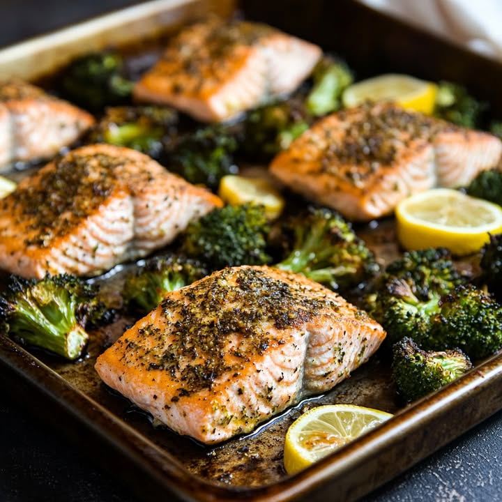 Mediterraanse Zalm Broccoli