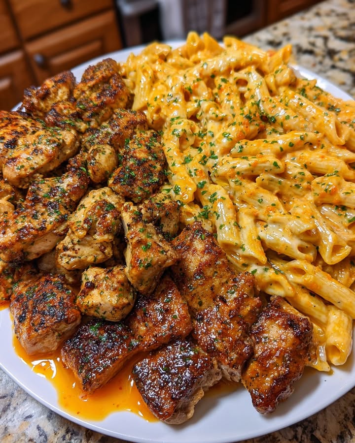 Romige Knoflookboter Kip