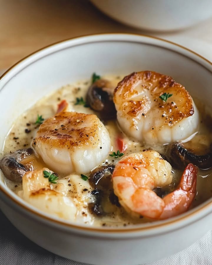 Zeevruchten Cassolette Recept