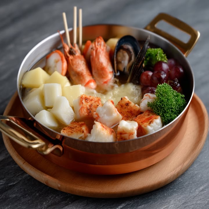 Zeevruchten Fondue Genieten