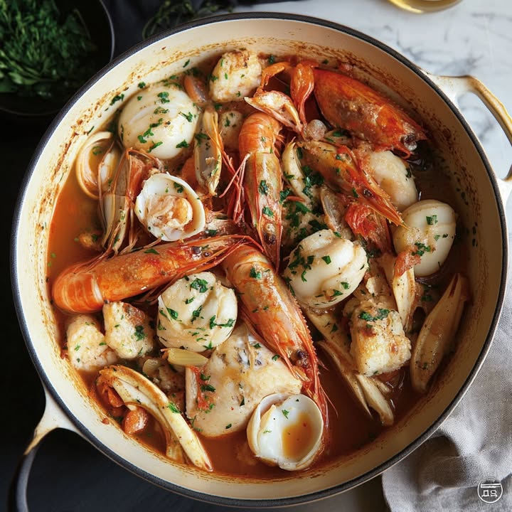 Zeevruchten Pot-au-feu