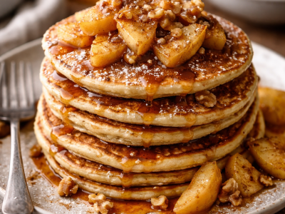 Lekker en Gezond: Hoe Maak Je Heerlijke Appel Kaneel Pannenkoeken?