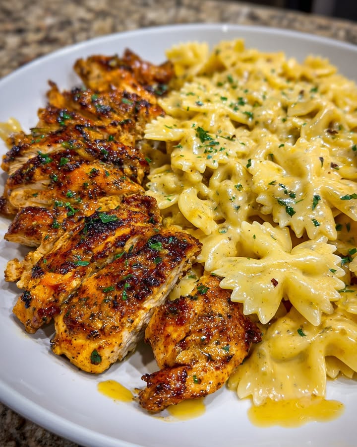 Cajun Bowtie Pasta