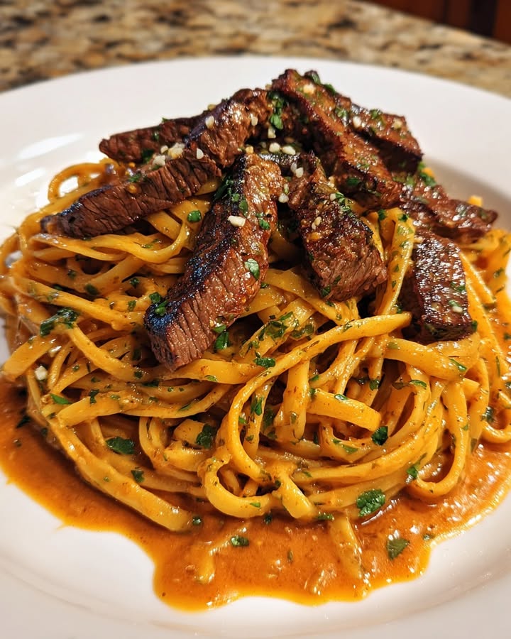 Cajun Knoflook Boter Linguine