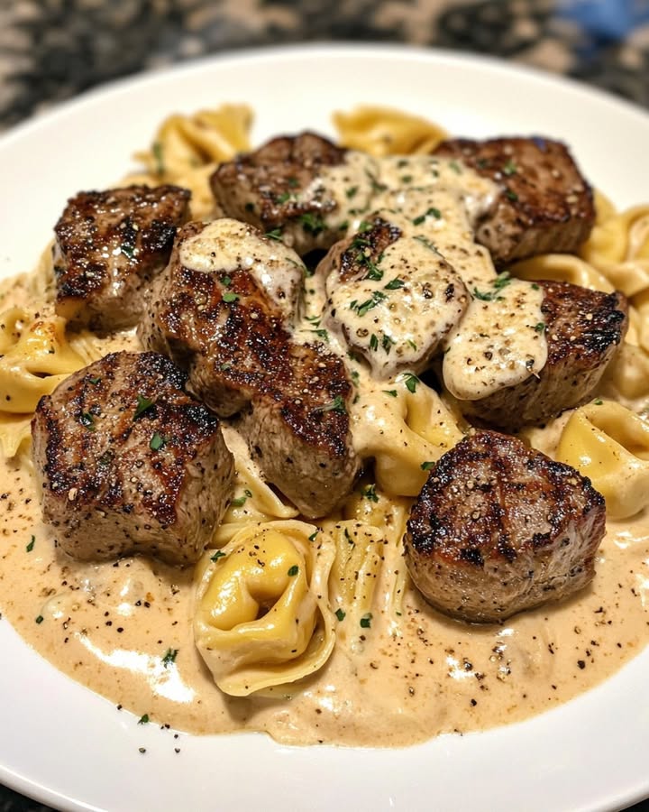 Cajun Knoflook Steakbites