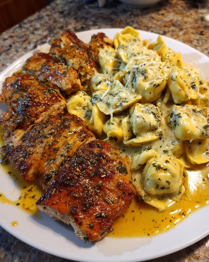 Cajun Knoflook Tortellini