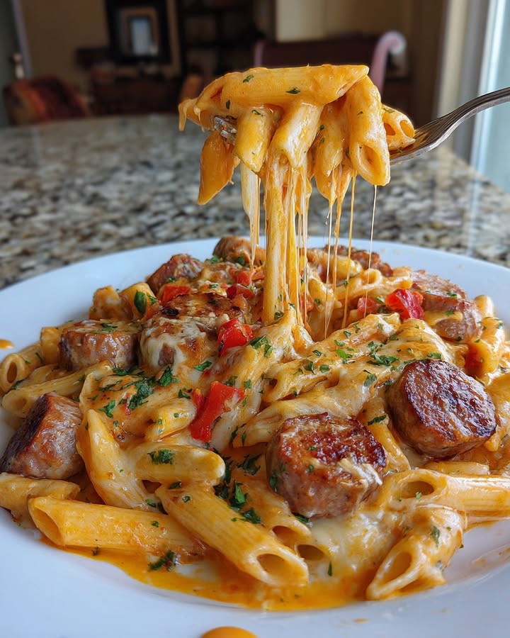 Kielbasa Pasta Schotel