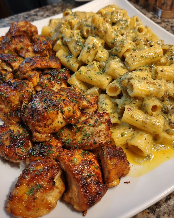 Knoflook Parmesan Kip