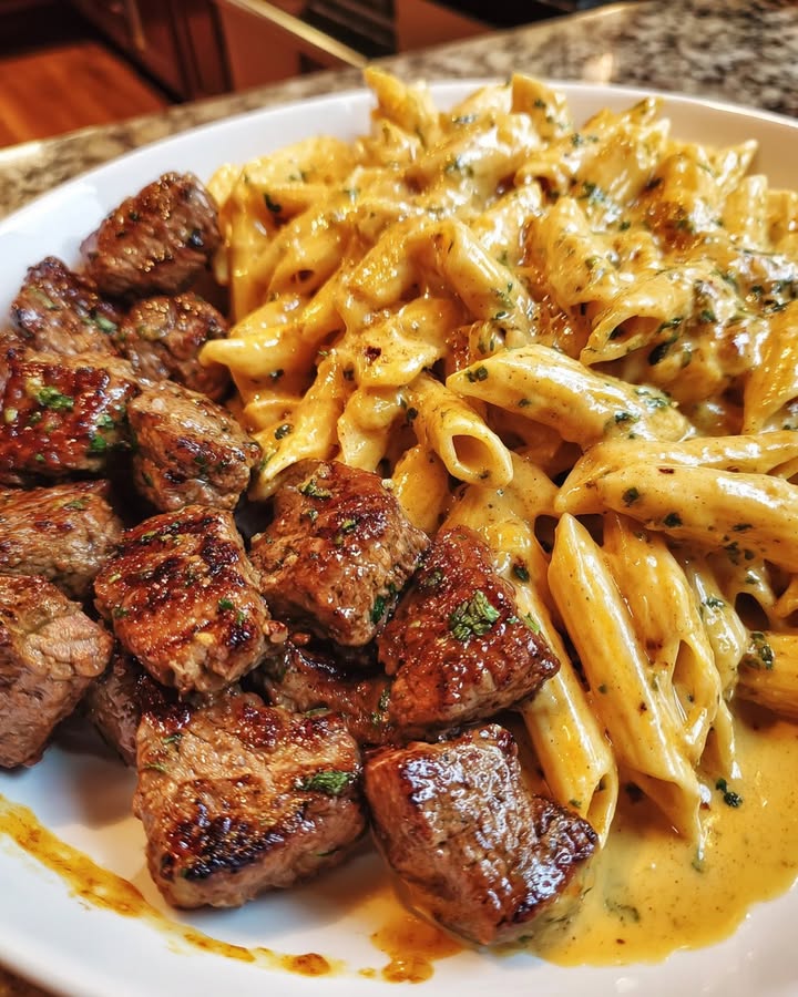 Knoflook Parmezaan Steak