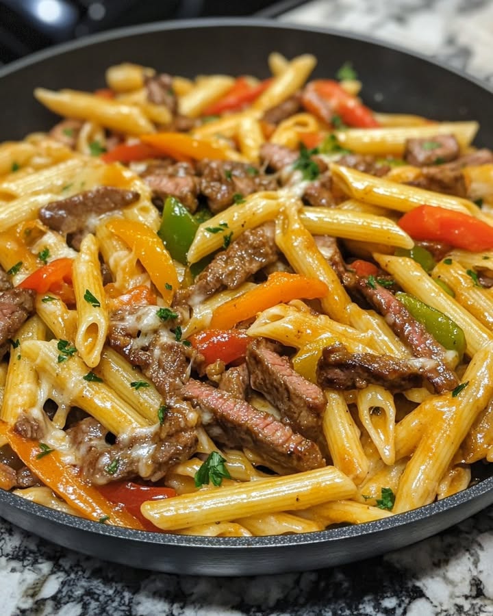 Knoflookboter Philly Pasta