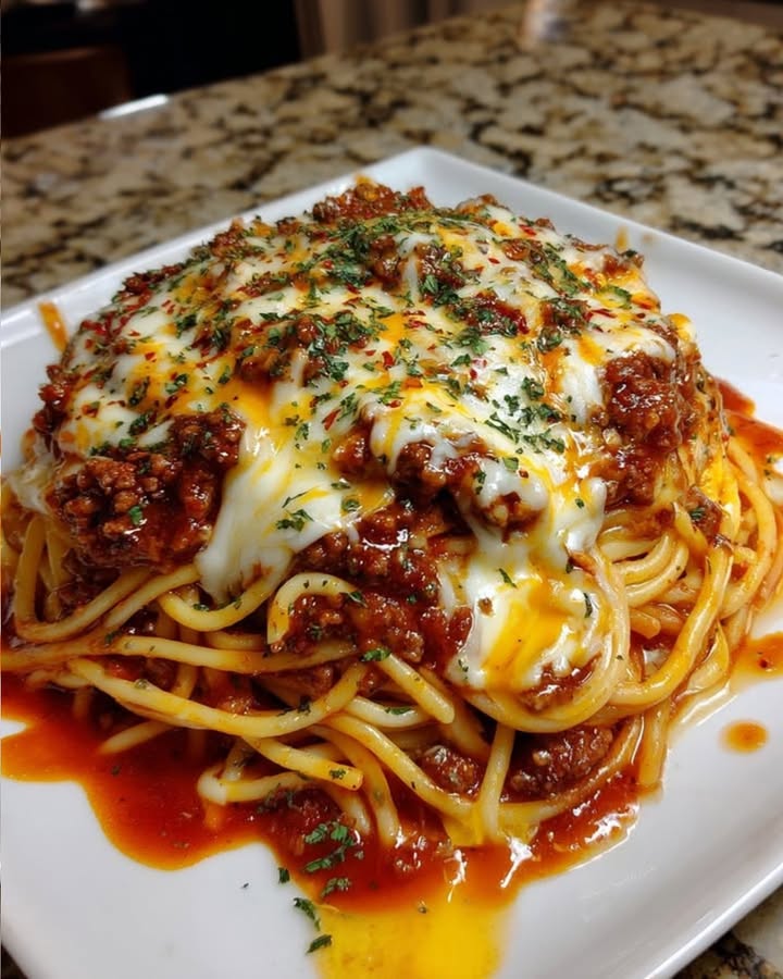 Romige Beef Spaghetti