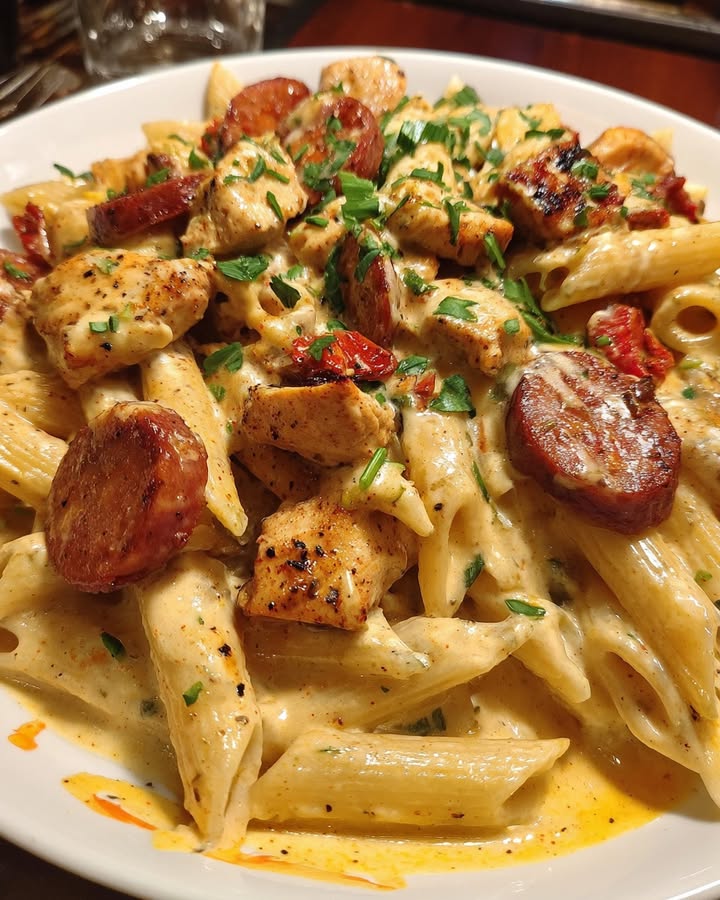 Romige Cajun Pasta