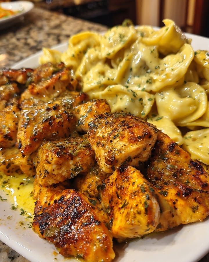 Romige Kaas Knoflook Tortellini